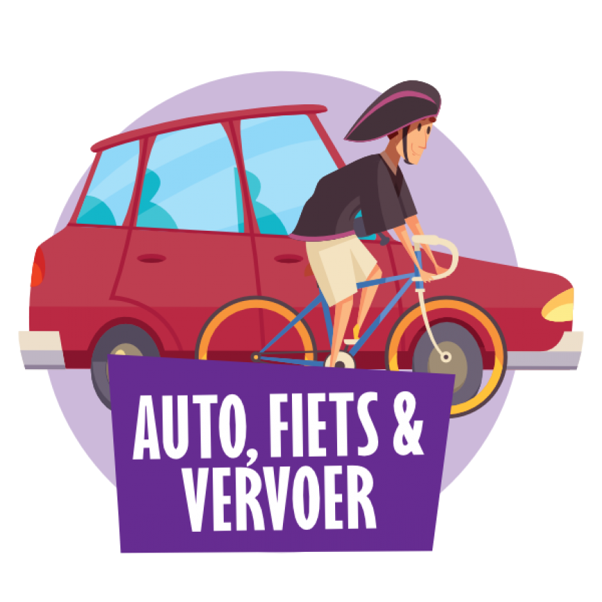 Auto's, fietsen & vervoer